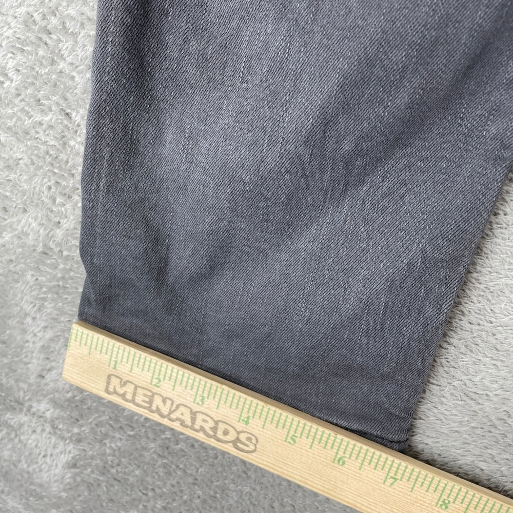 Levis 511 Slim Jeans Mens 33x34 Gray Stretch Denim Waterless Modern Casual - Picture 11 of 12
